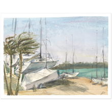 Load image into Gallery viewer, Fine Art Note Cards - Sail Your Ship From Harbor