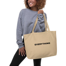 Load image into Gallery viewer, EVERYTHING organic large tote bag