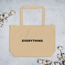 Load image into Gallery viewer, EVERYTHING organic large tote bag