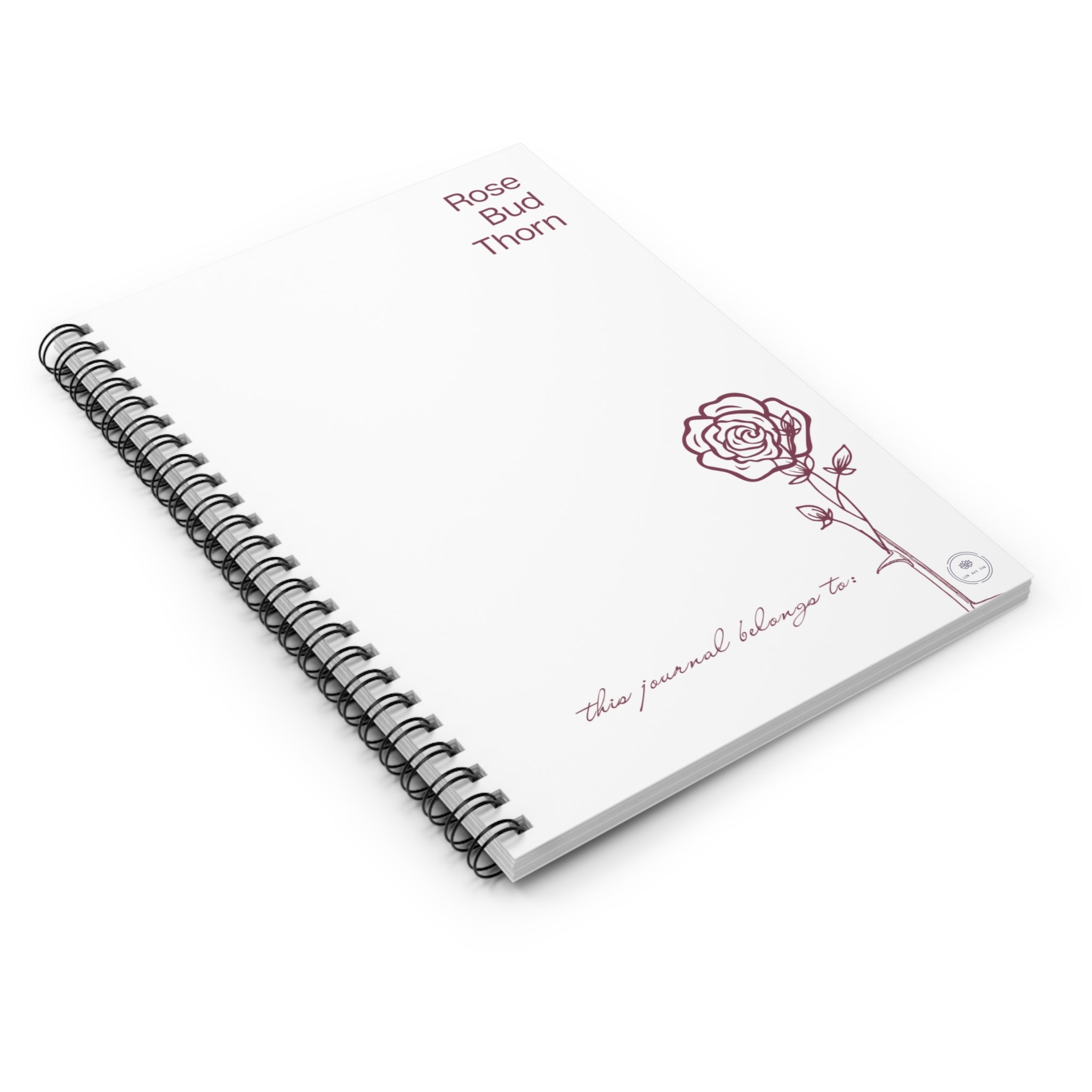 Rose Bud Thorn Journal – Daily Gratitude Notebook for Kids