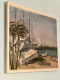 Fine Art Print on Wood - Sail Away