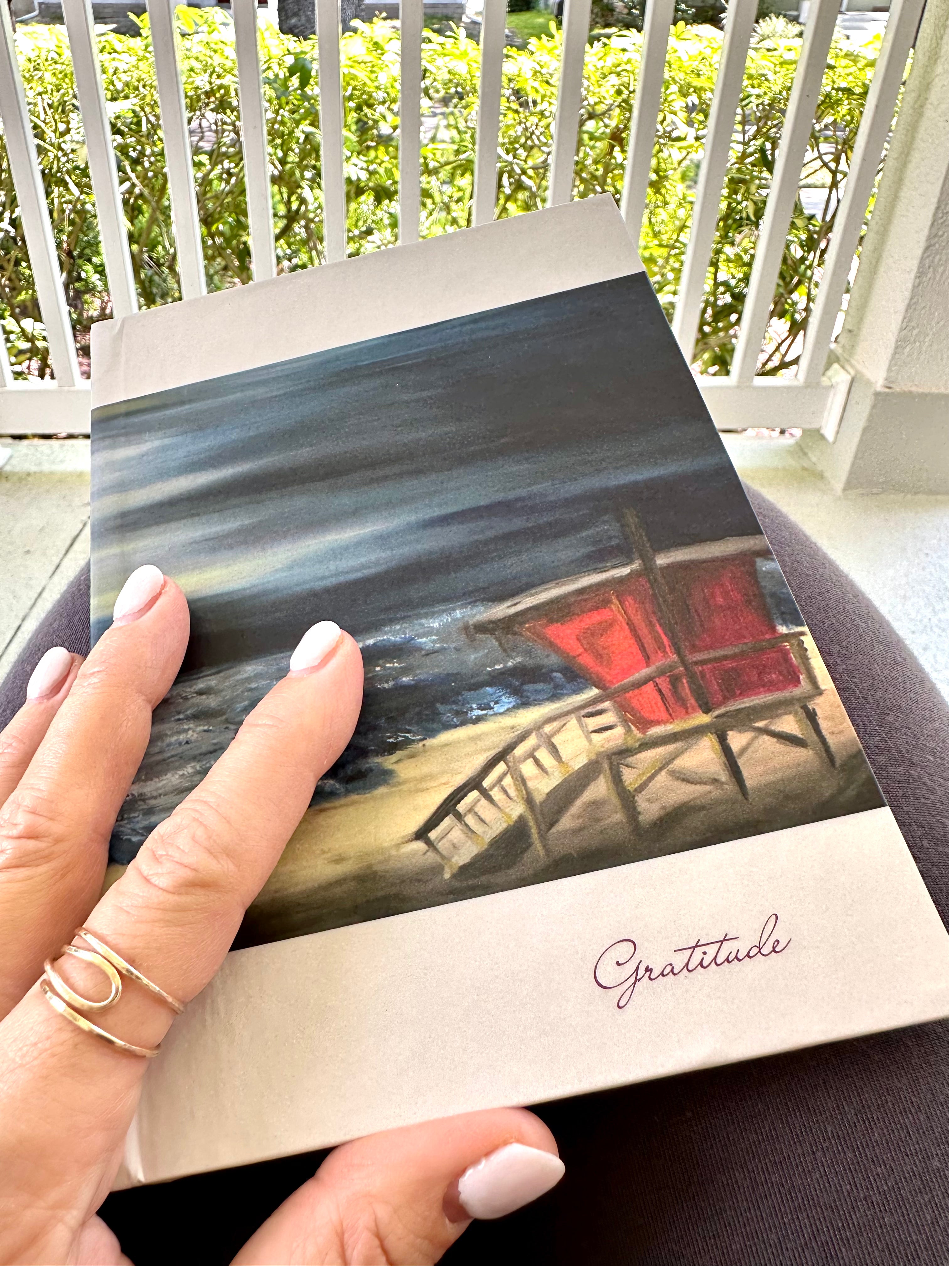 GG (Gratitude & Goals) Journal - Moonscapes & Diamond Tides