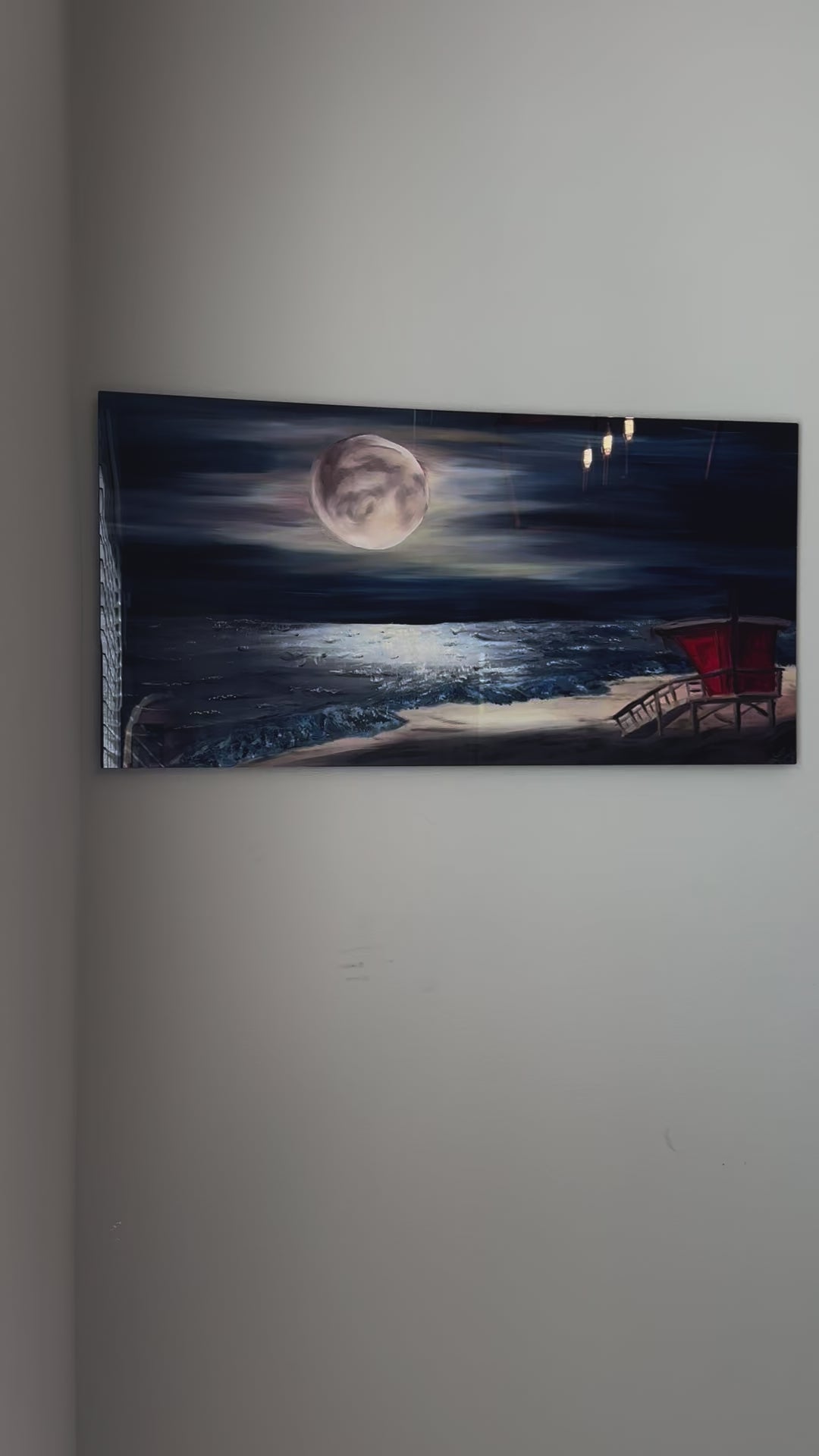 Metal Fine Art Print - Moonscapes & Diamond Tides