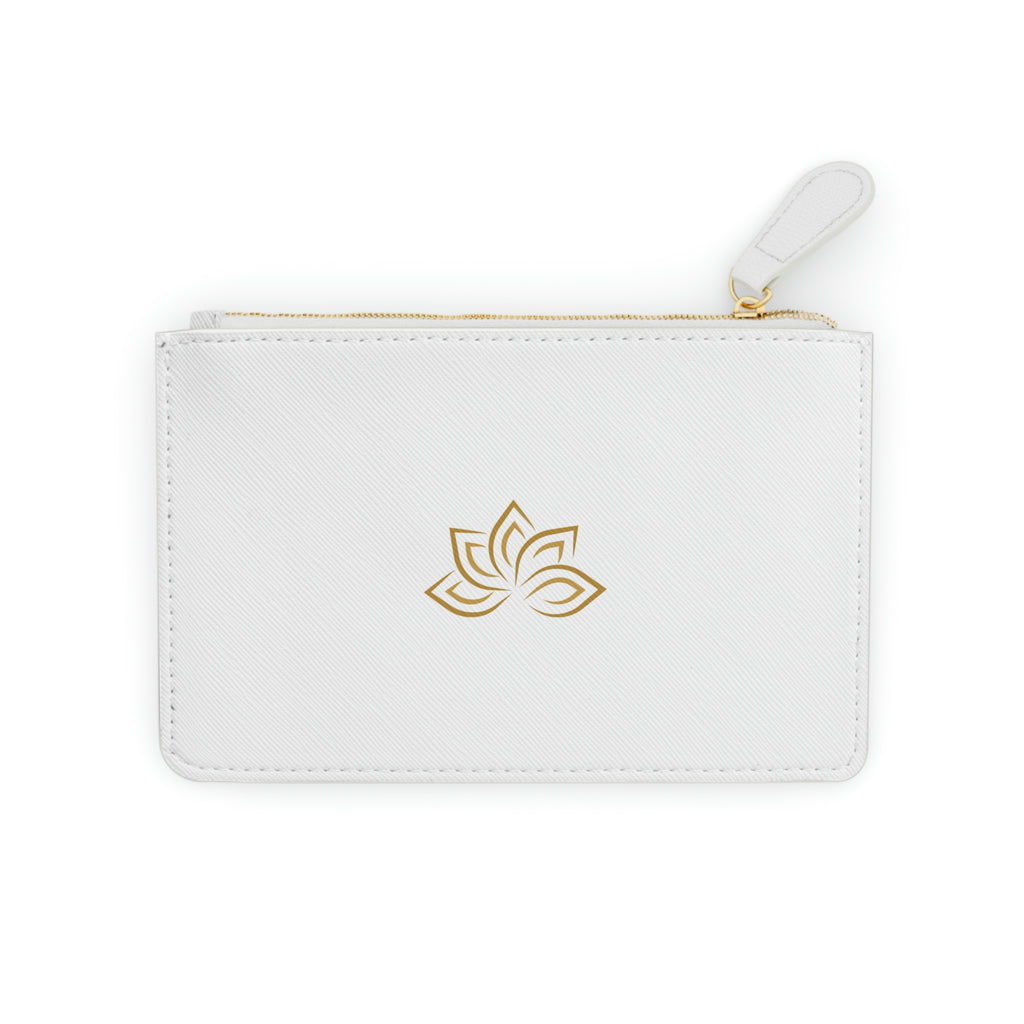 Lotus Rising Vegan Leather Mini Clutch