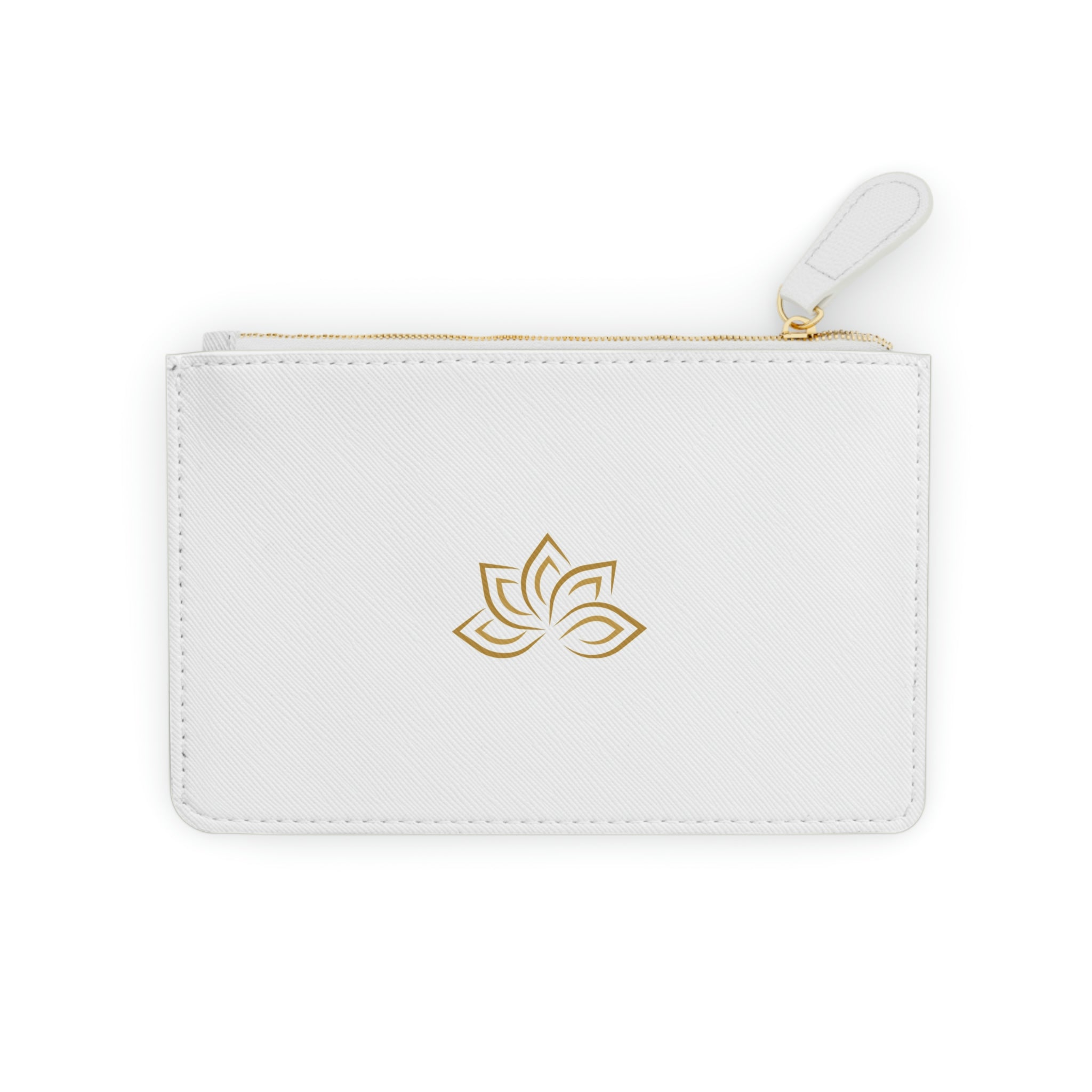 Lotus Rising Vegan Leather Mini Clutch