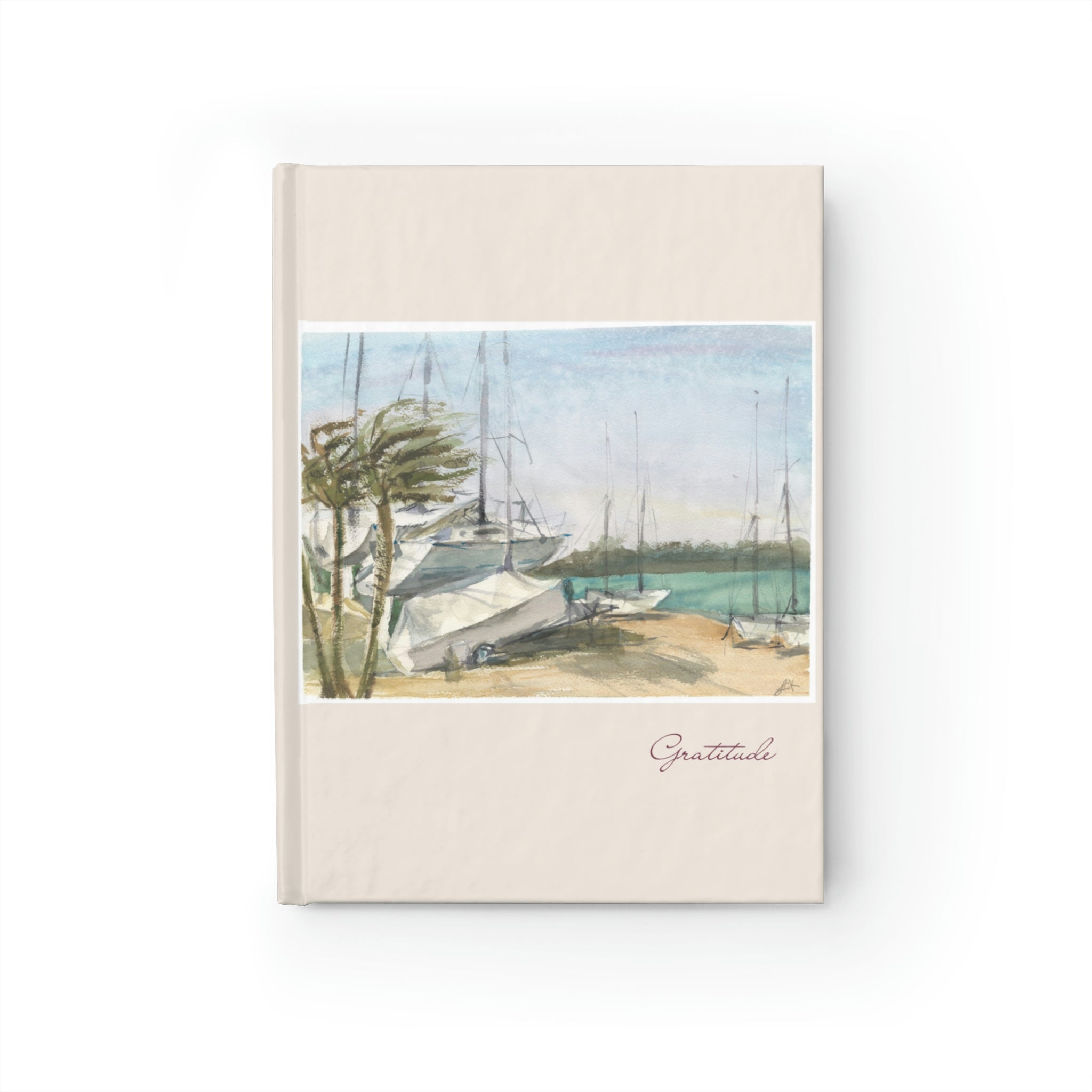 GG (Gratitude & Goals) Journal - Release Your Ship From Harbor