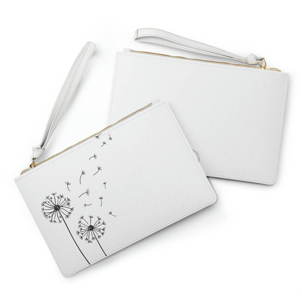 Wishes Vegan Leather Clutch