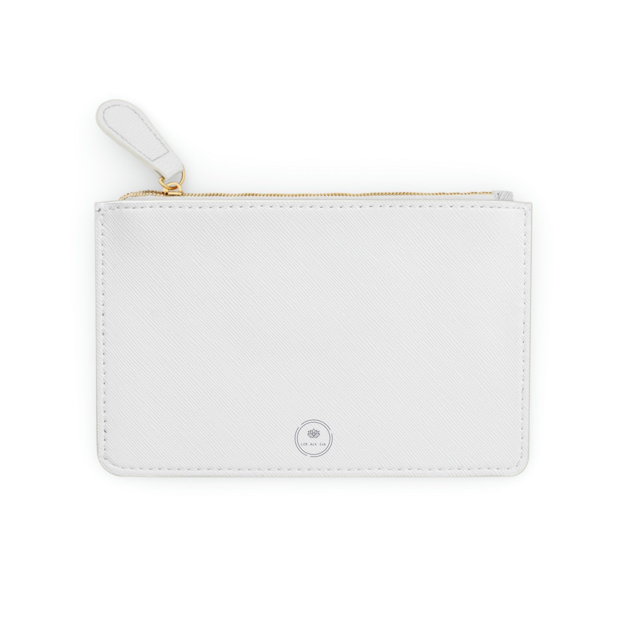 Lotus Rising Vegan Leather Mini Clutch