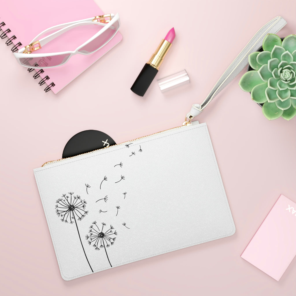 Wishes Vegan Leather Clutch